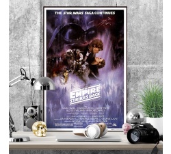 Plakat Star Wars Imperium Kontratakuje